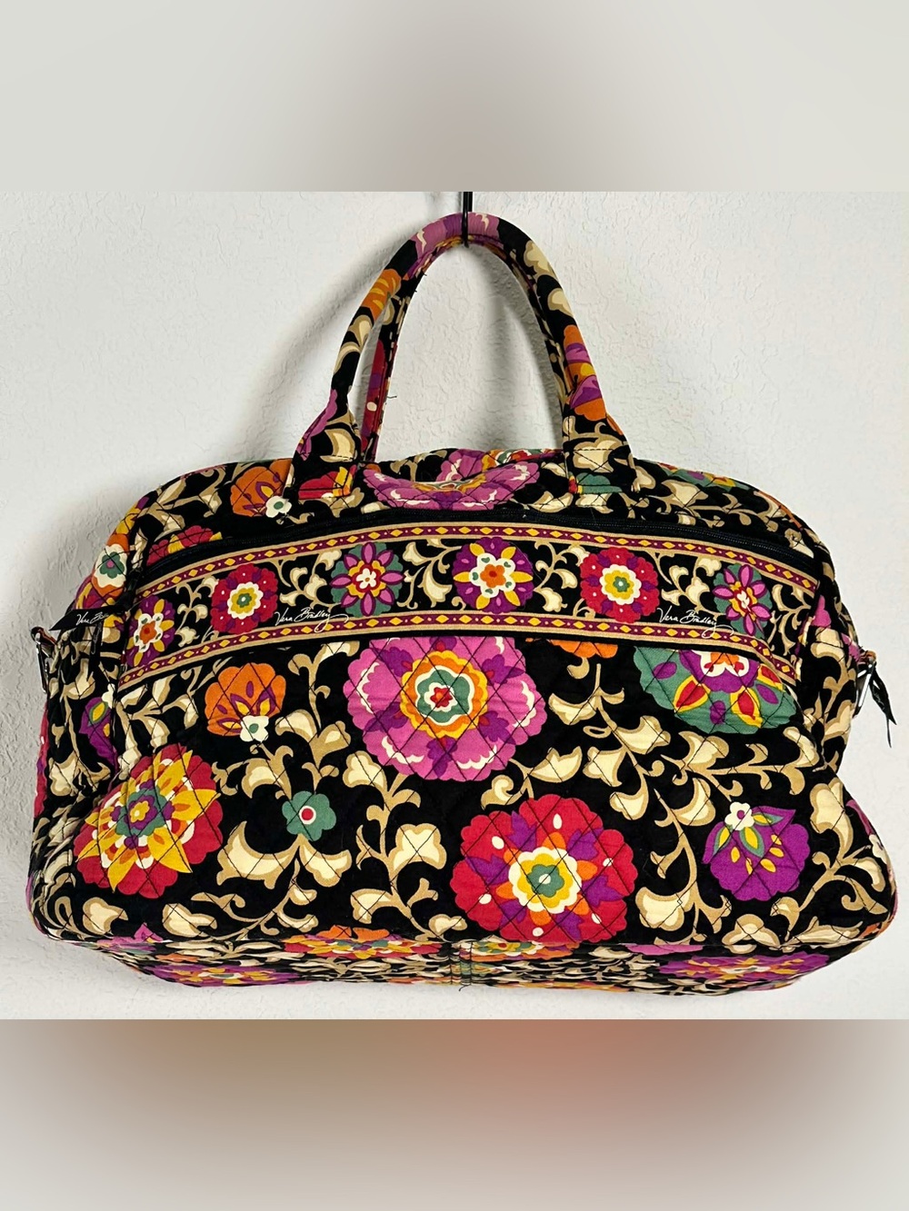 Vera Bradley Retired Suzani Weekender Travel Bag
